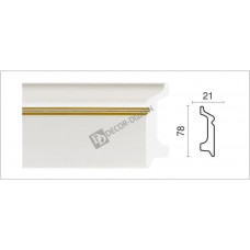 Плинтус широкий 1221-115G Decor Dizayn