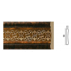 Молдинг широкий Decor Dizayn 163-767 Полистирол 2400*90*12 мм
