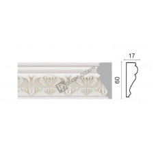 Молдинг средний 161B-60 Decor Dizayn