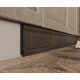 Плинтус малый с каб. каналом Decor Dizayn 144-1 Полистирол 2400*80*11 мм
