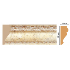 Цветной молдинг Decomaster 161-553 (60*22*2400)