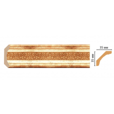 Карниз потолочный Decomaster 167S-126 (35*35*2400)