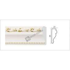 Молдингзолотистый161-115G(FM) Decor Dizayn