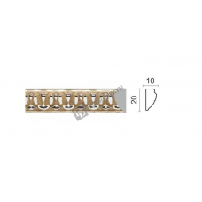 Молдинг малый Decor Dizayn 103C-59 Полистирол 2400*20*10 мм