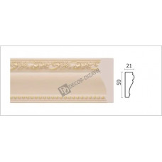 Молдинг малый161-62G Decor Dizayn