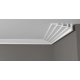 Карниз Decor Dizayn DD514 Полистирол 2000*120*43 мм