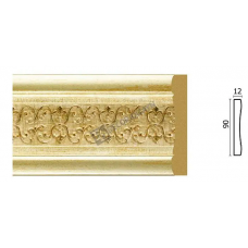 Молдинг широкий Decor Dizayn 163-281 Полистирол 2400*90*12 мм