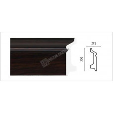 Плинтус широкий 1221-1084 Decor Dizayn